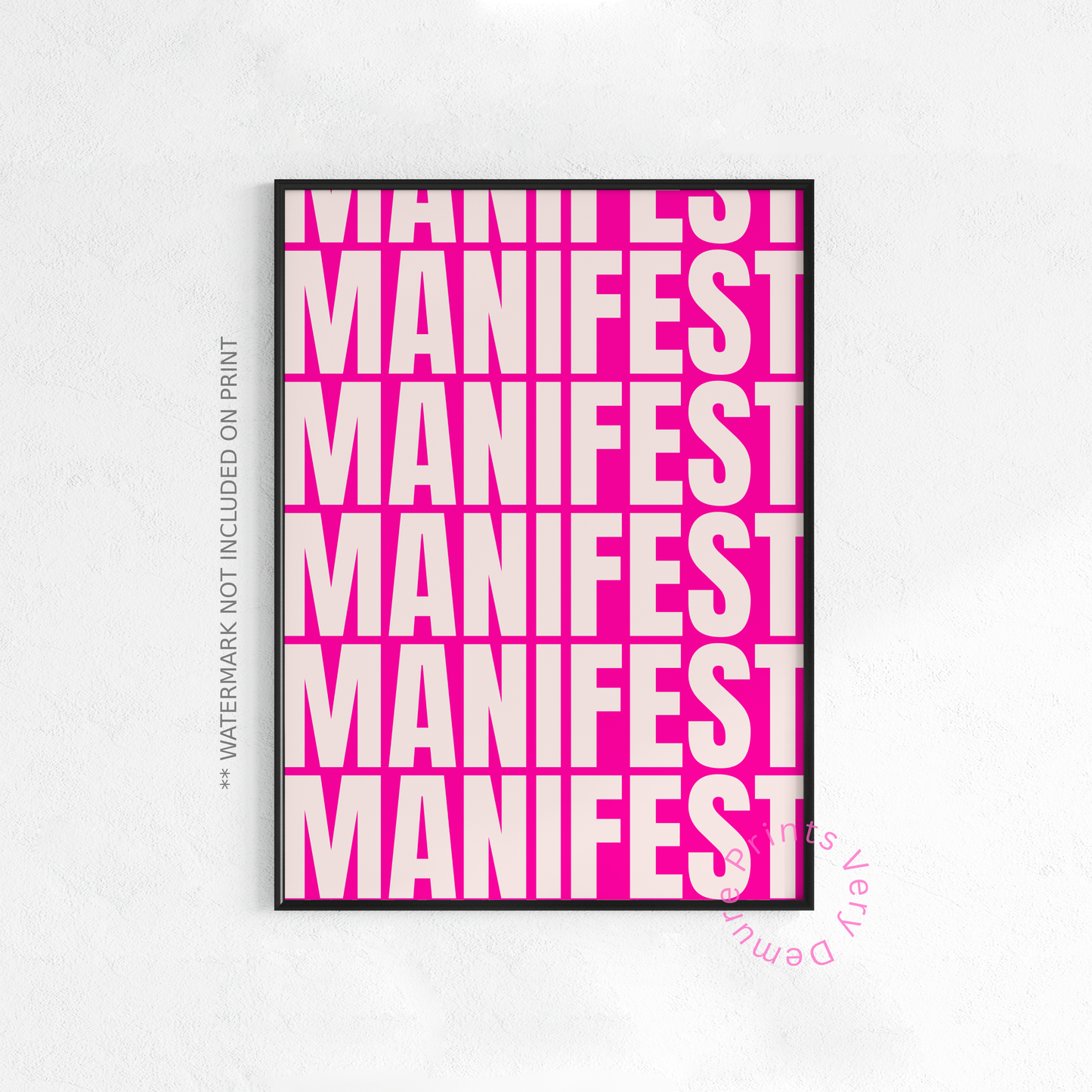 Manifest (Clean & Messy Variations)