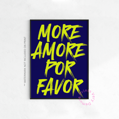 More Amore, Por Favor