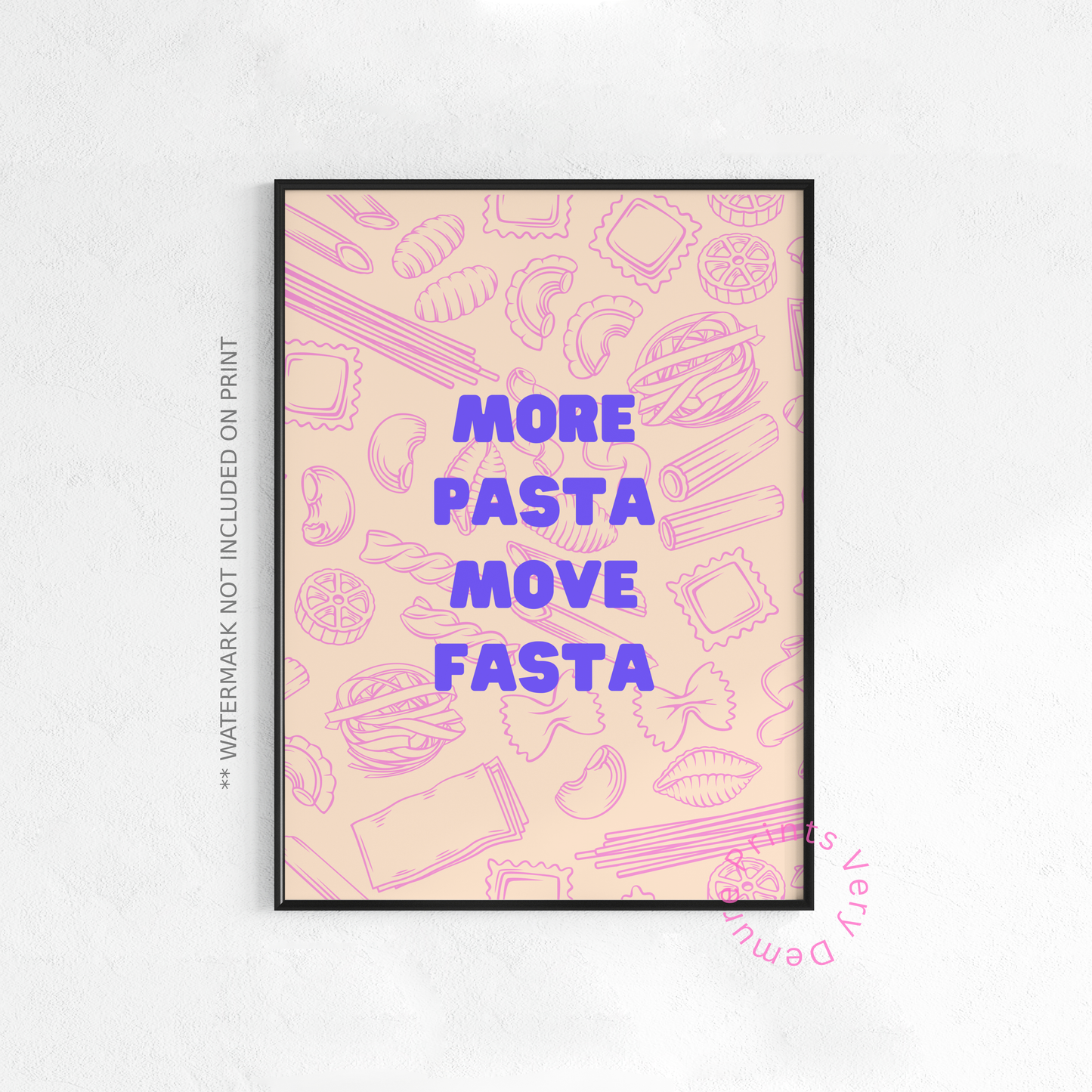 More Pasta, Move Fasta
