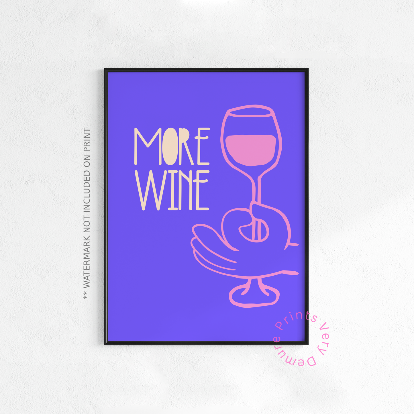 More Wine