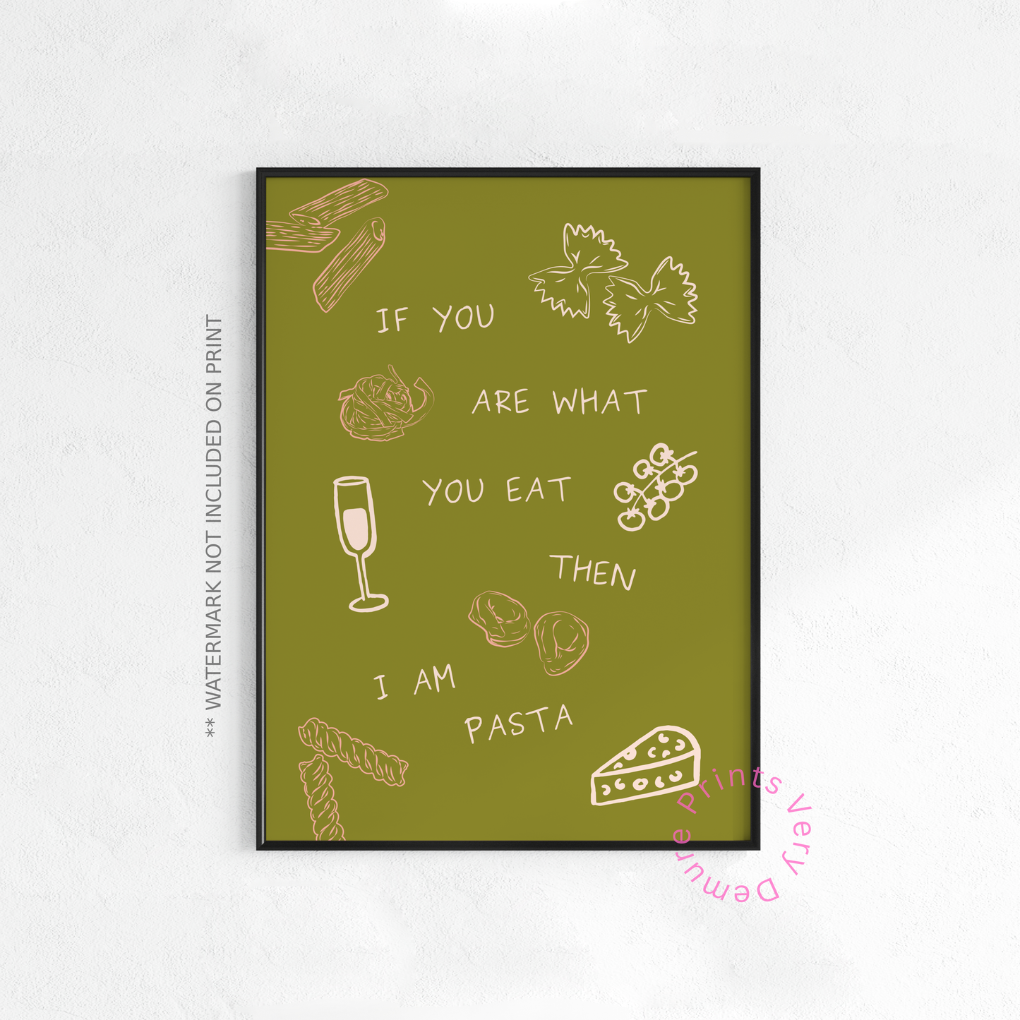 You Are What You Eat, Pasta