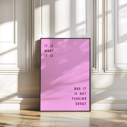 It Is Not Fucking Fabulous
